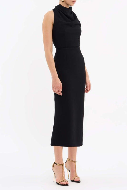 Elora Halter Midi Dress