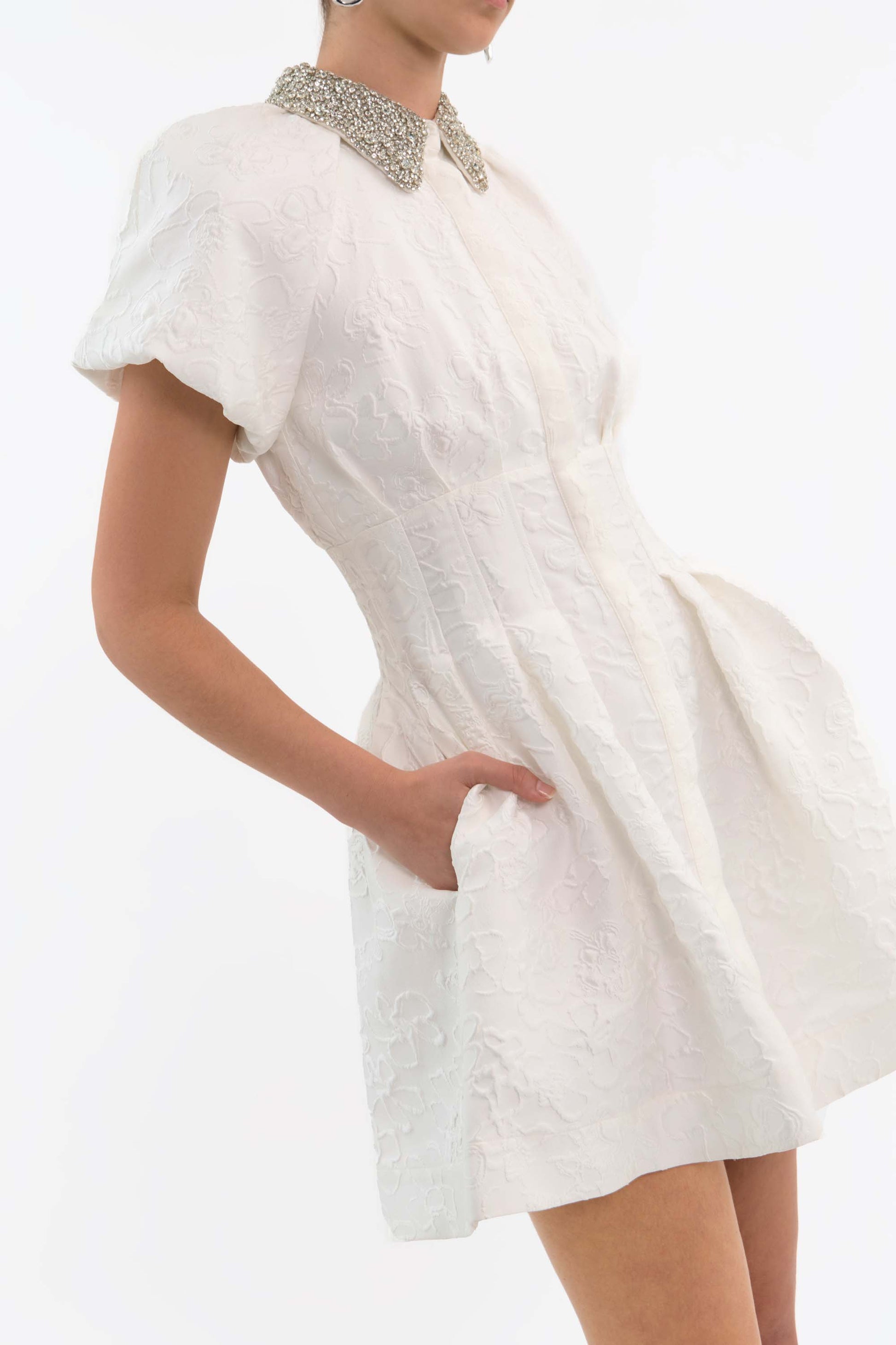Esther Puff Sleeve Mini Dress Rebecca Vallance Esther Puff Sleeve Mini Dress Rebecca Vallance