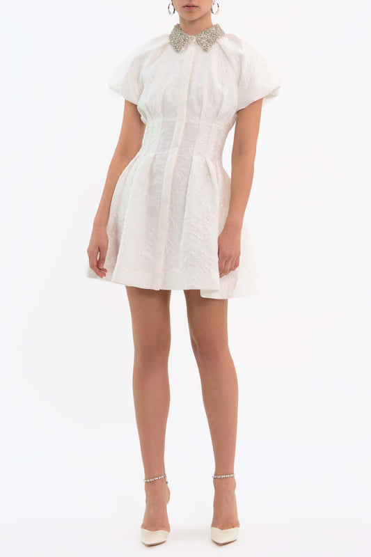 Esther Puff Sleeve Mini Dress