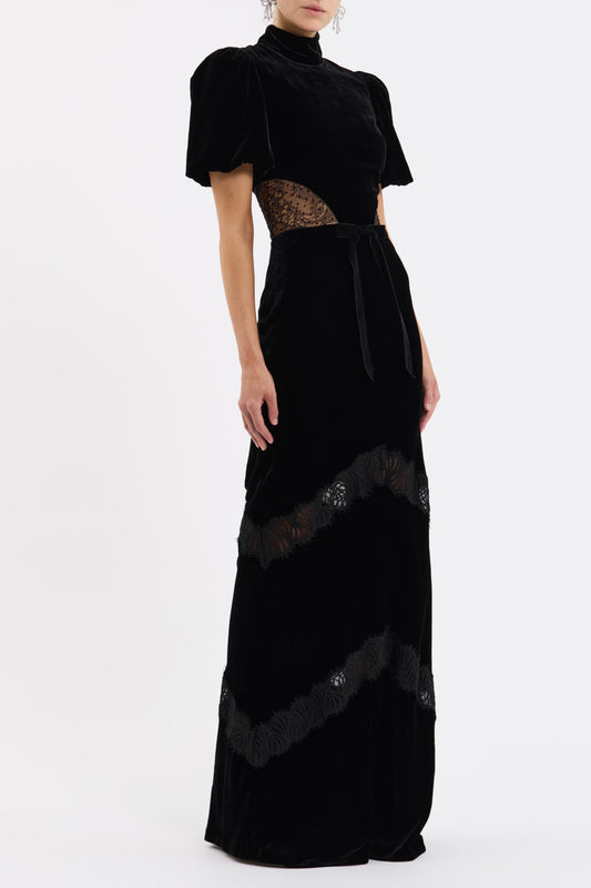 Ethel Puff Sleeve Gown