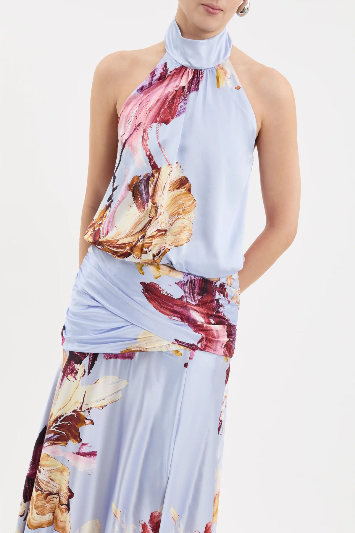 Fleur De Lis Maxi Dress