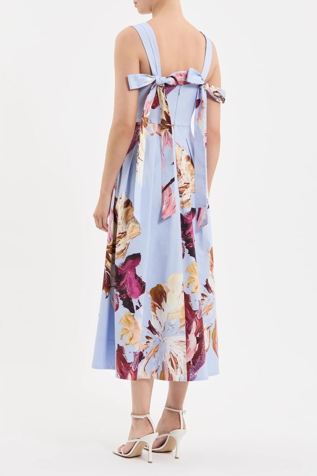 Fleur De Lis Midi Dress