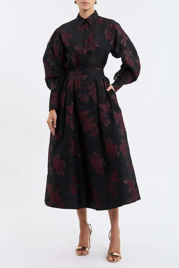 Florentina Blouse Peacock Green