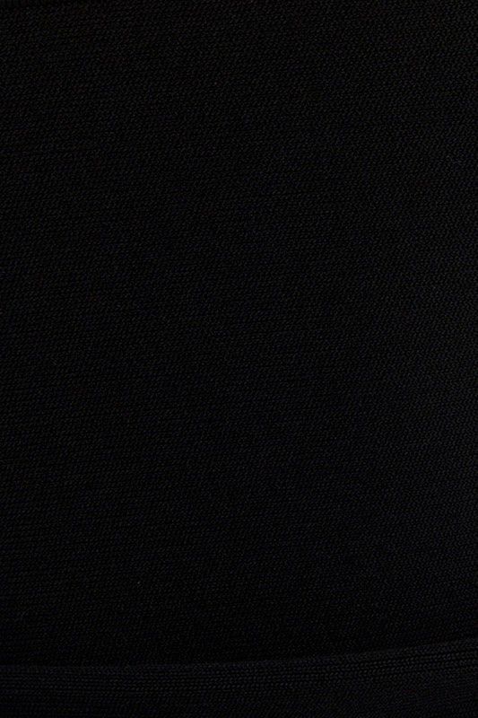 Gaia Square Knit Camisole Black