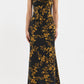 Gilded Floral Maxi Dress