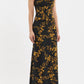 Gilded Floral Maxi Dress