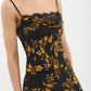 Gilded Floral Maxi Dress