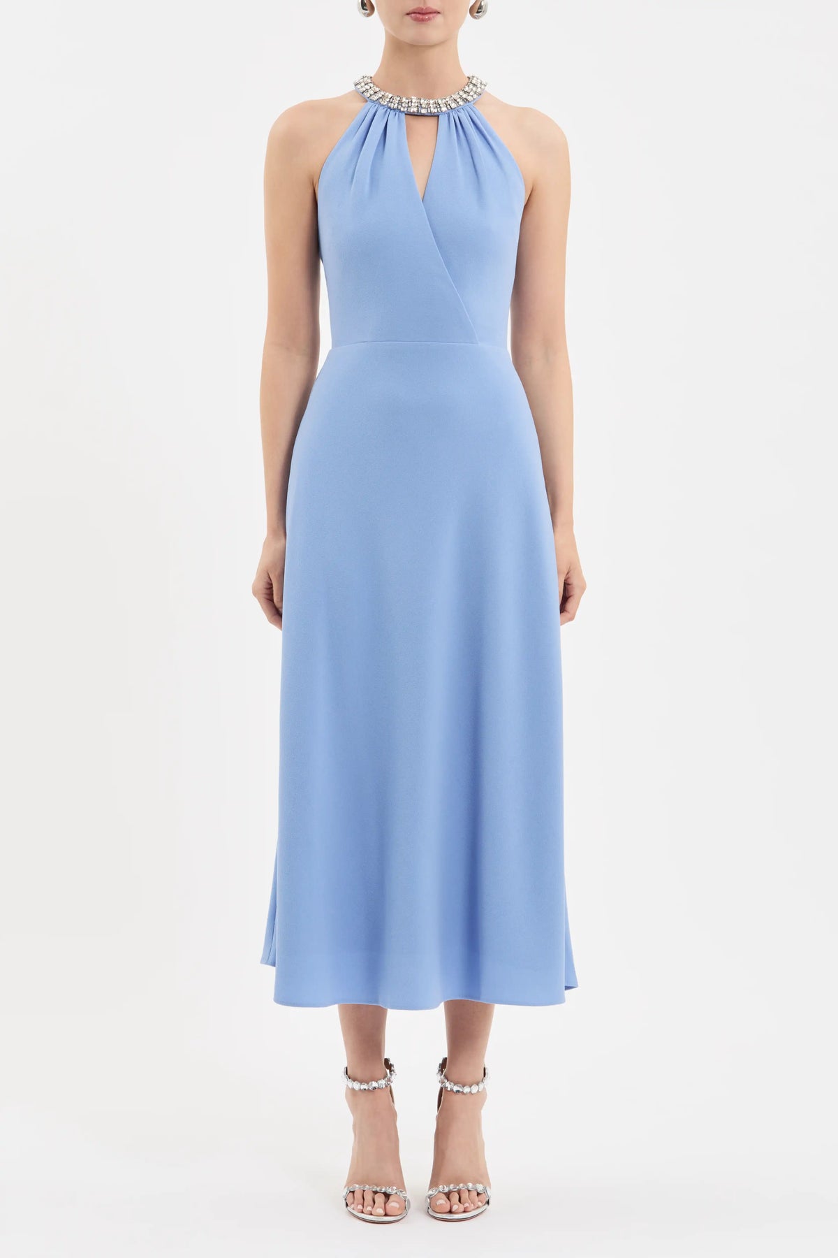 Gimlet Halter Midi Dress