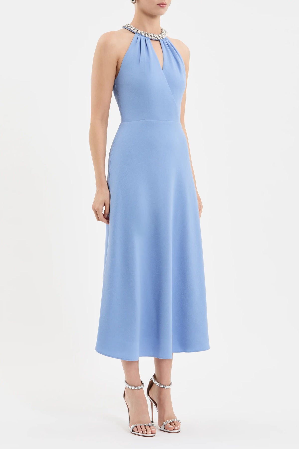 Gimlet Halter Midi Dress