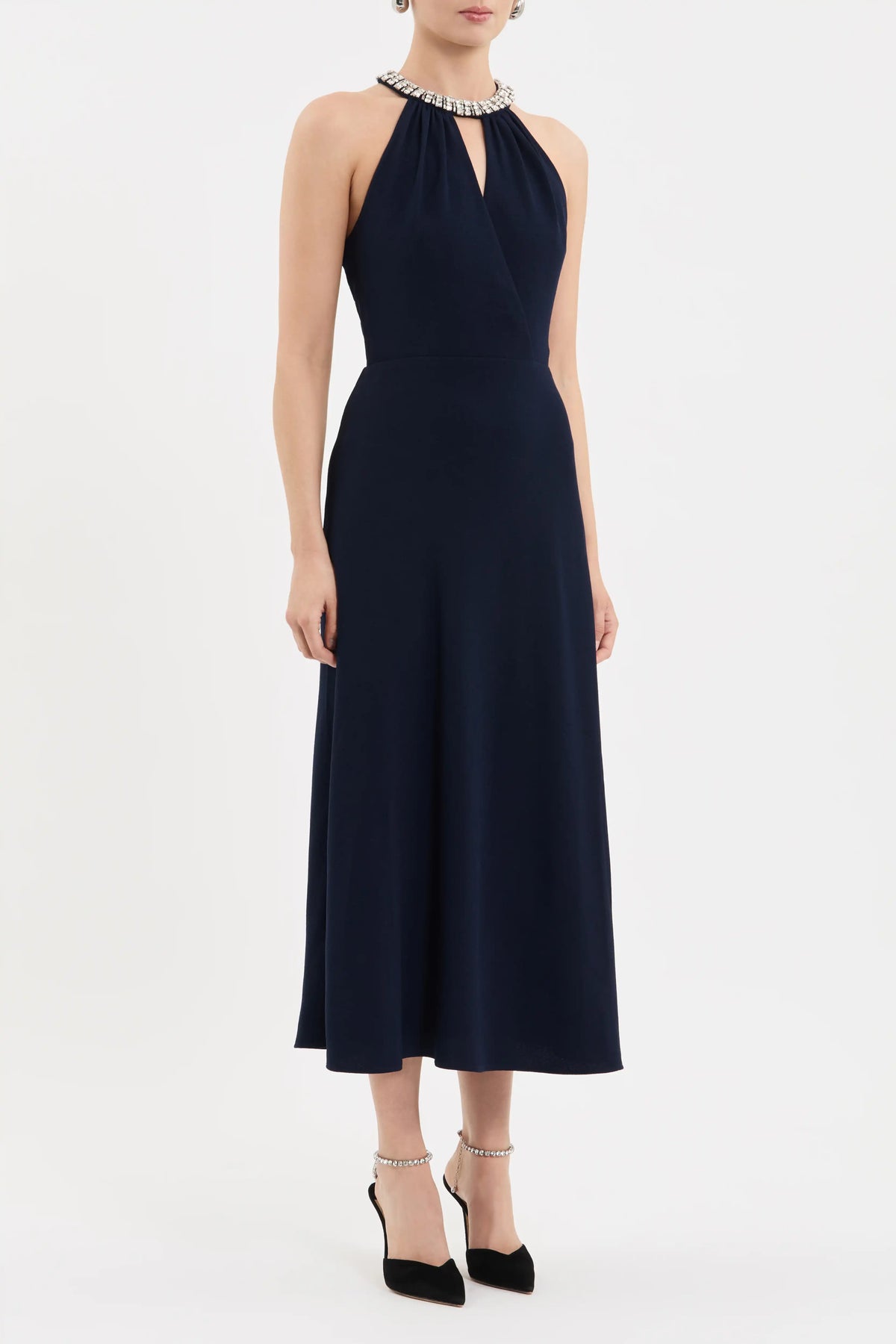 Gimlet Halter Midi Dress