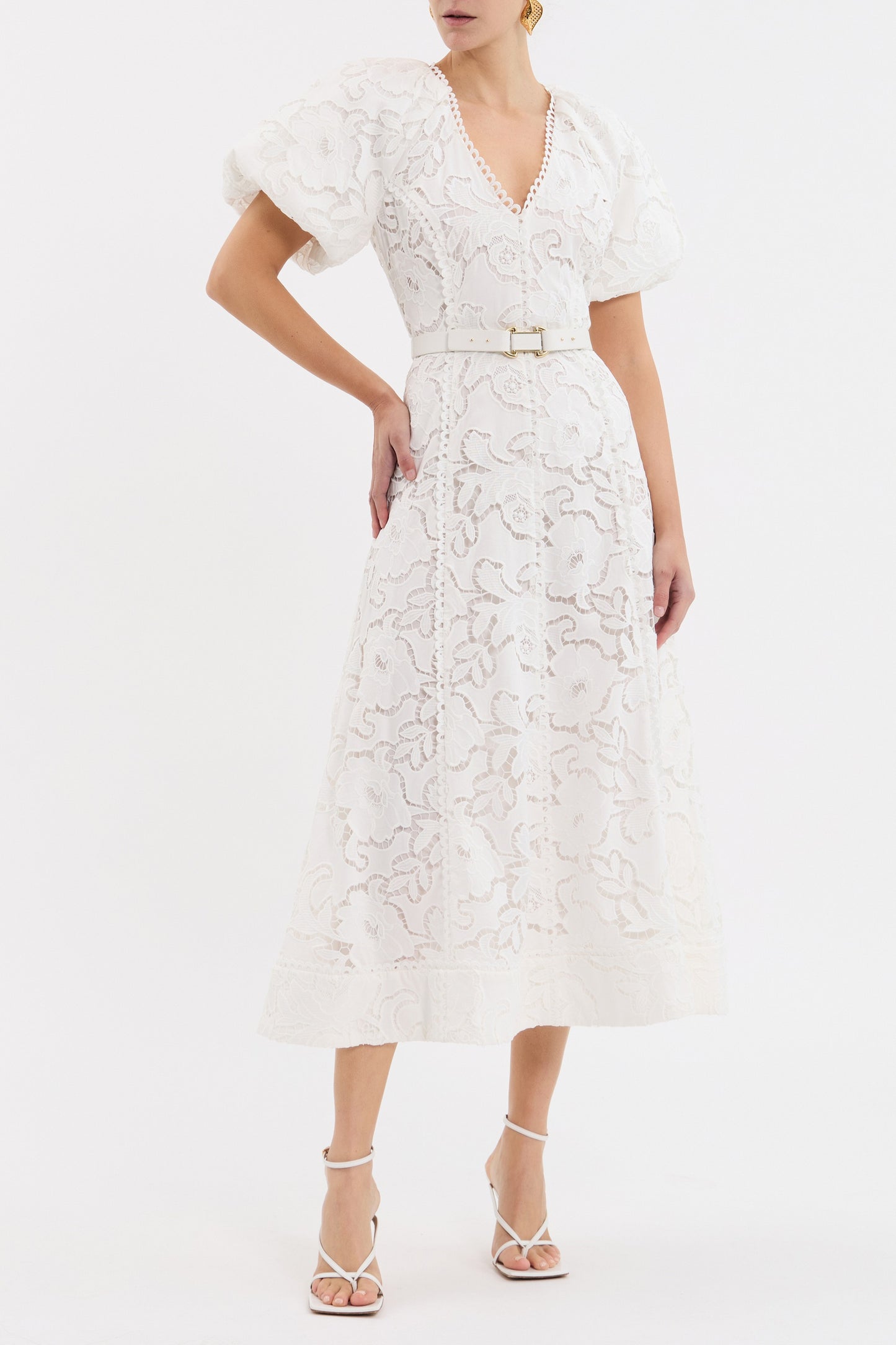 GINGER+PUFF+SLEEVE+MIDI_2503-1173_IVORY_FRONT_1