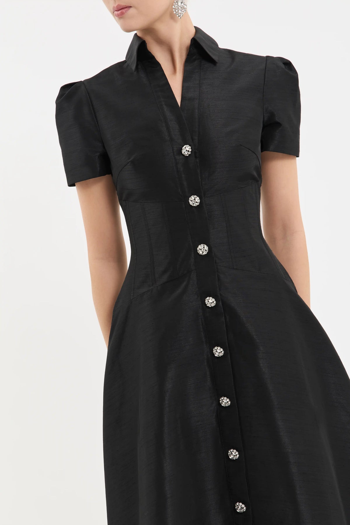 Haddon Short Sleeve Midi Dress