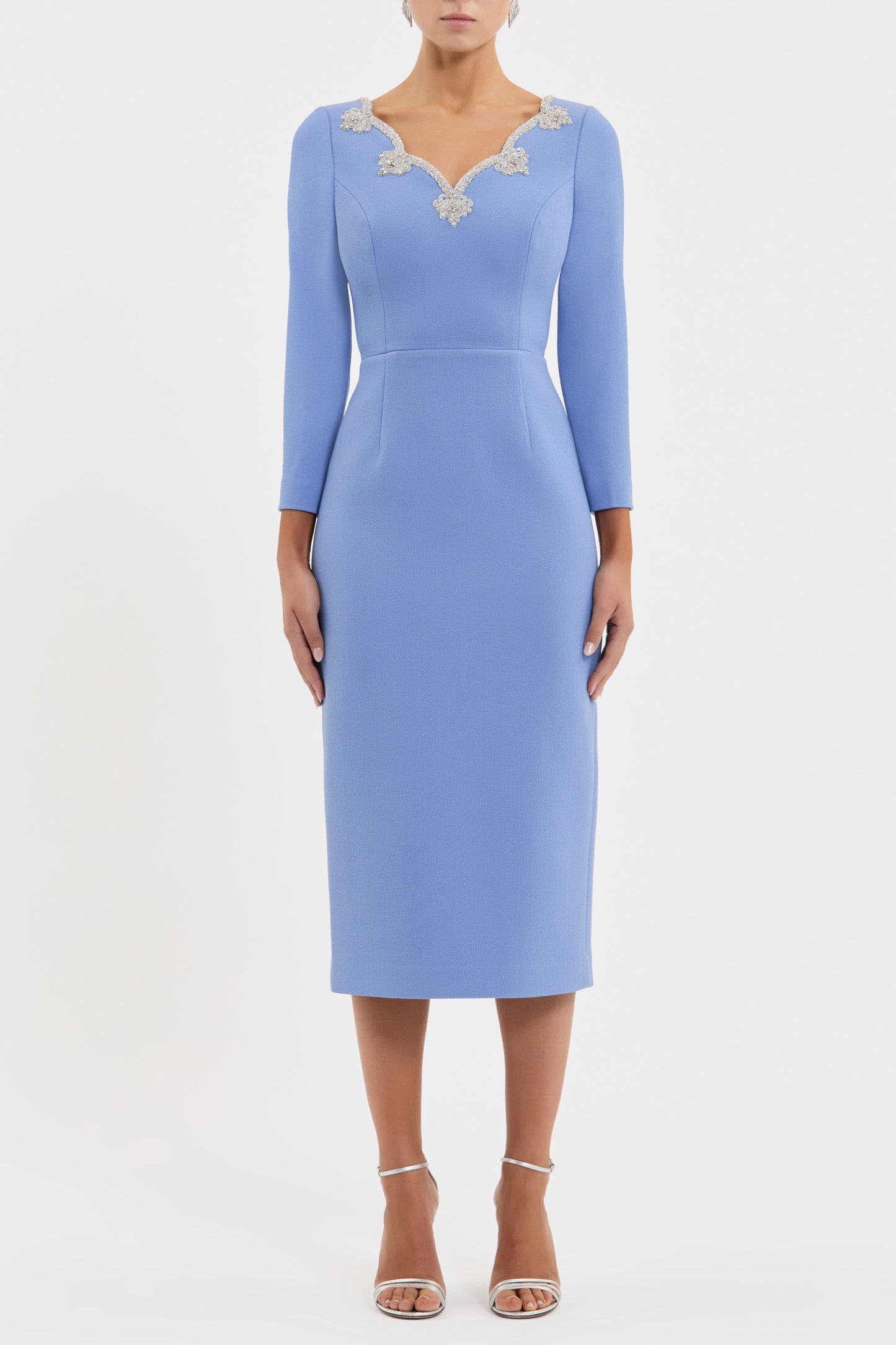 Harlynn Long Sleeve Midi Dress