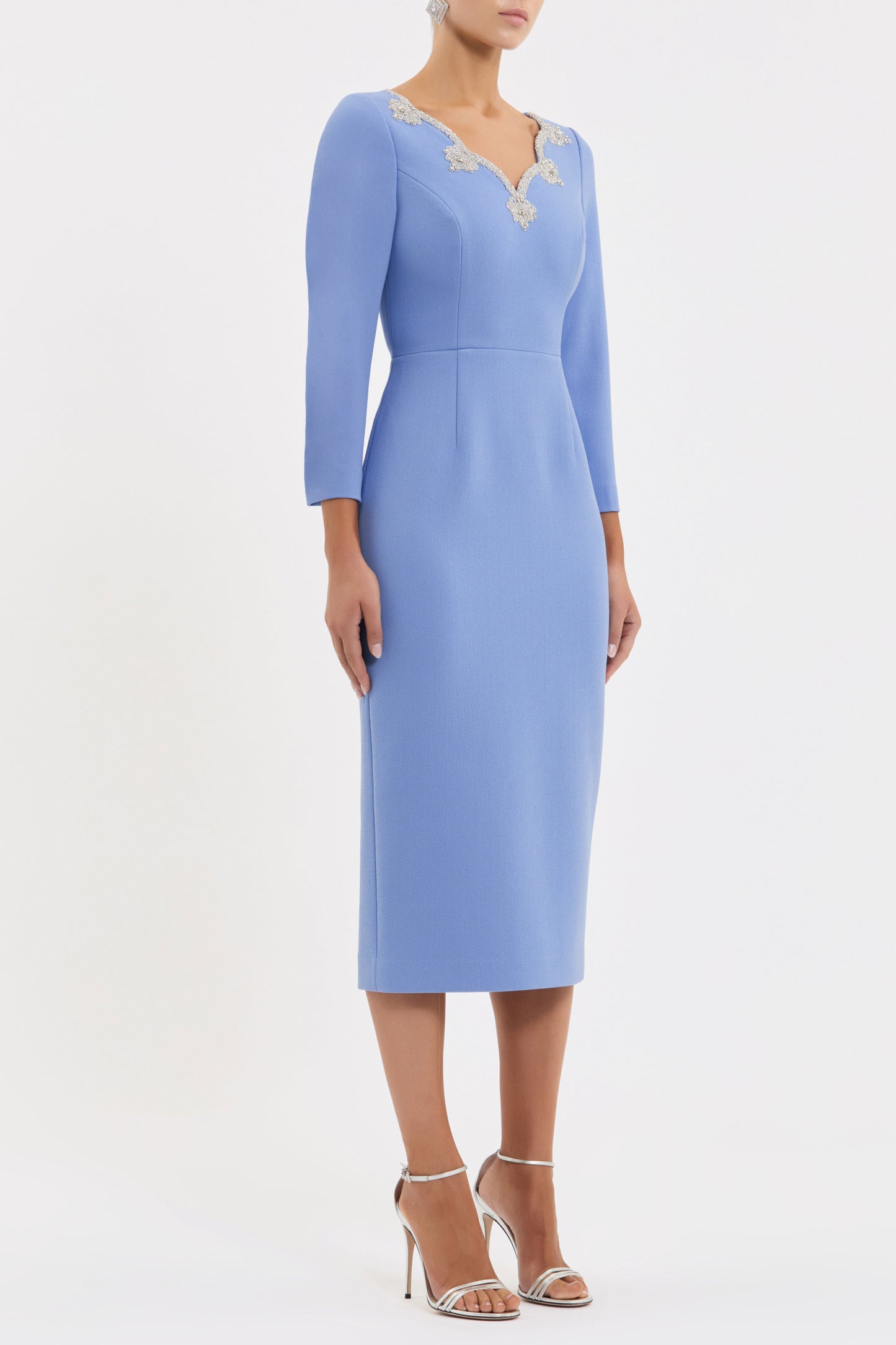 Harlynn Long Sleeve Midi Dress