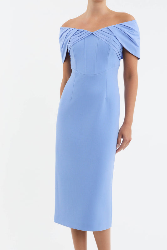 Juliana Off Shoulder Midi Dress