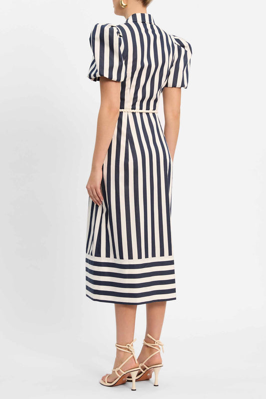 Katerina Puff Sleeve Midi Dress