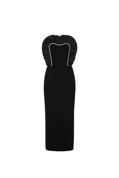 Katie Strapless Midi Dress