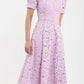Kitsu Short Sleeve Midi Dress