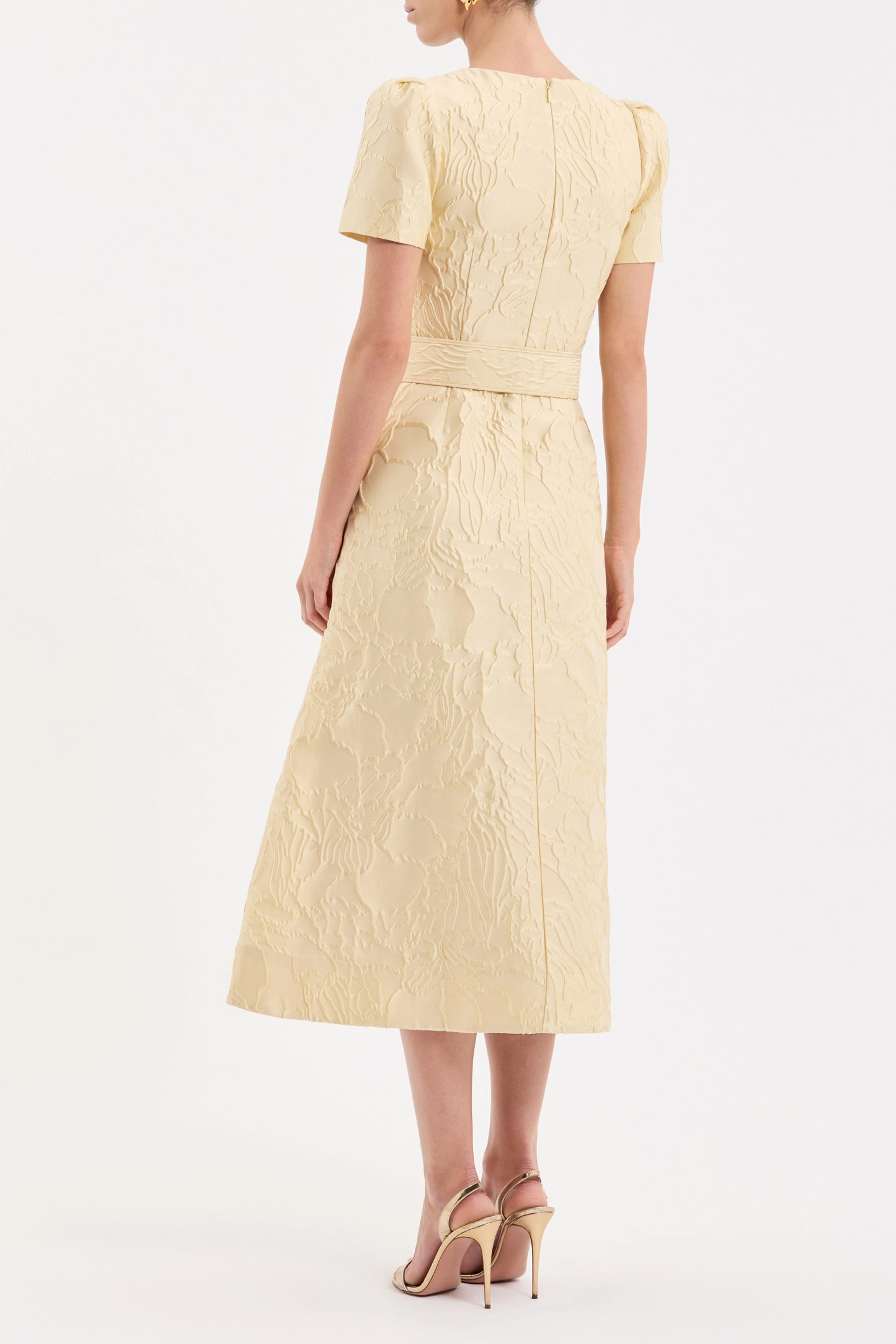 Lantana Short Sleeve Midi Dress