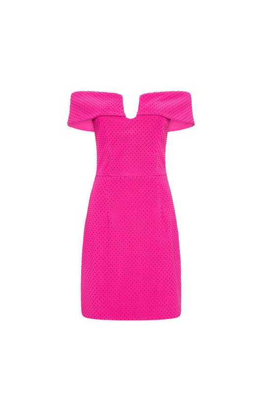 Last Dance Mini Dress Hot Pink