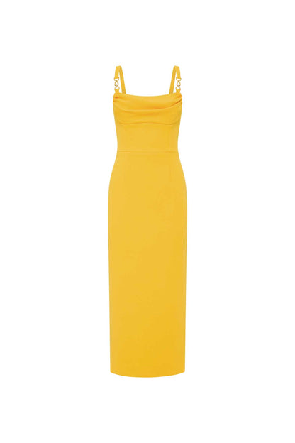 Leona Strap Midi Dress