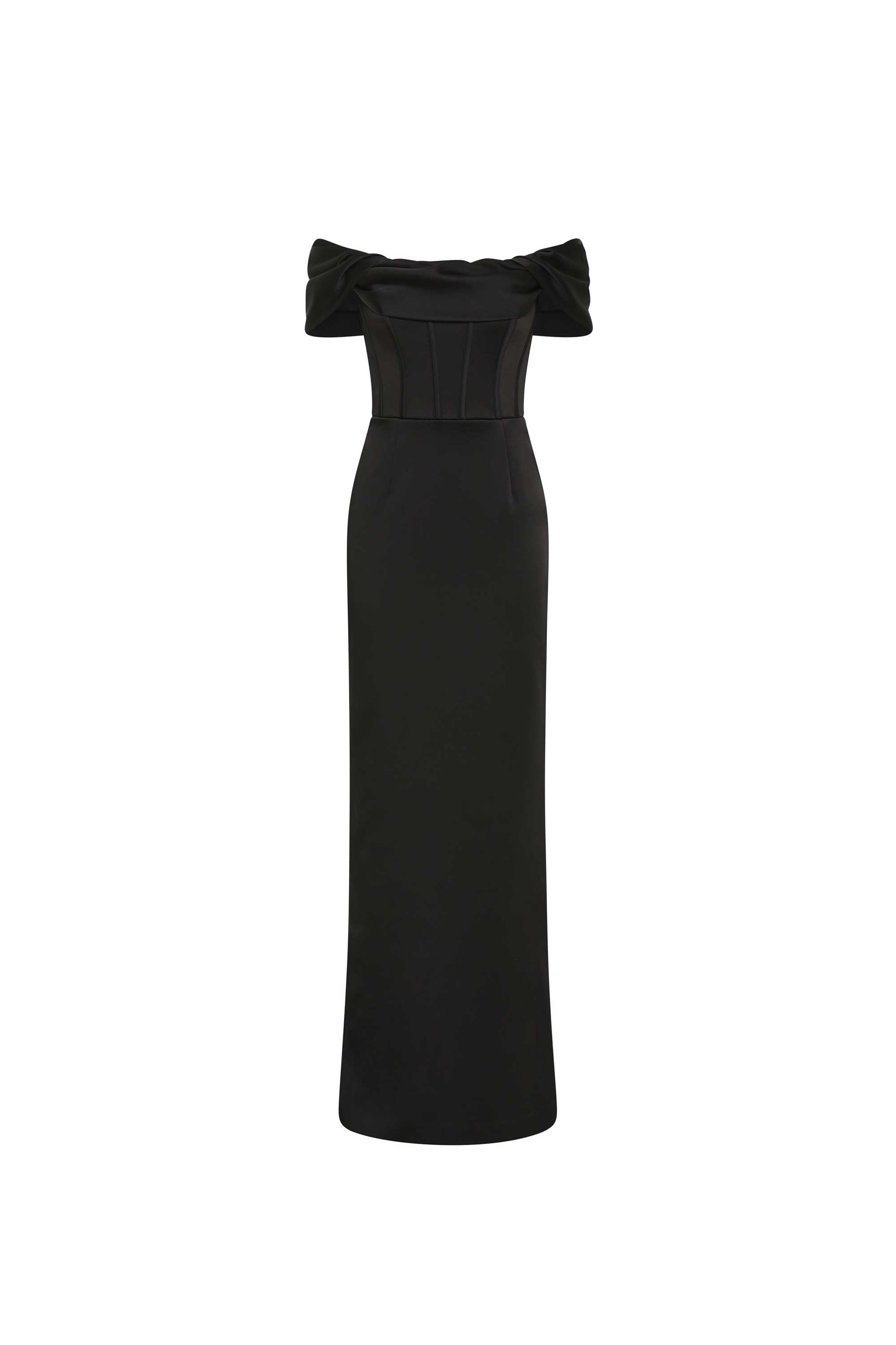 Lia Gown Black Rebecca Vallance Lia Gown Black Rebecca Vallance