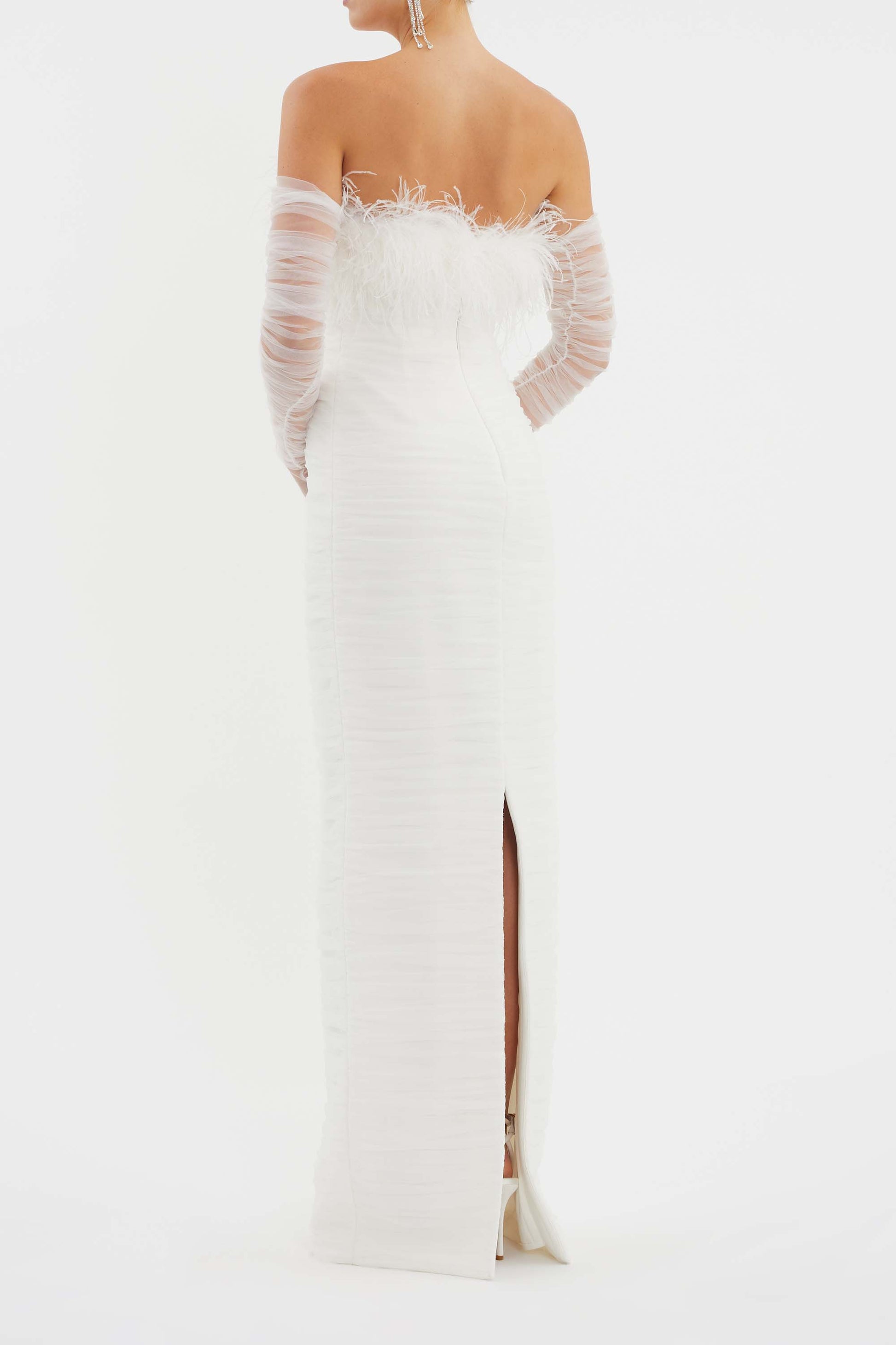 Lilly Strapless Gown – Rebecca Vallance