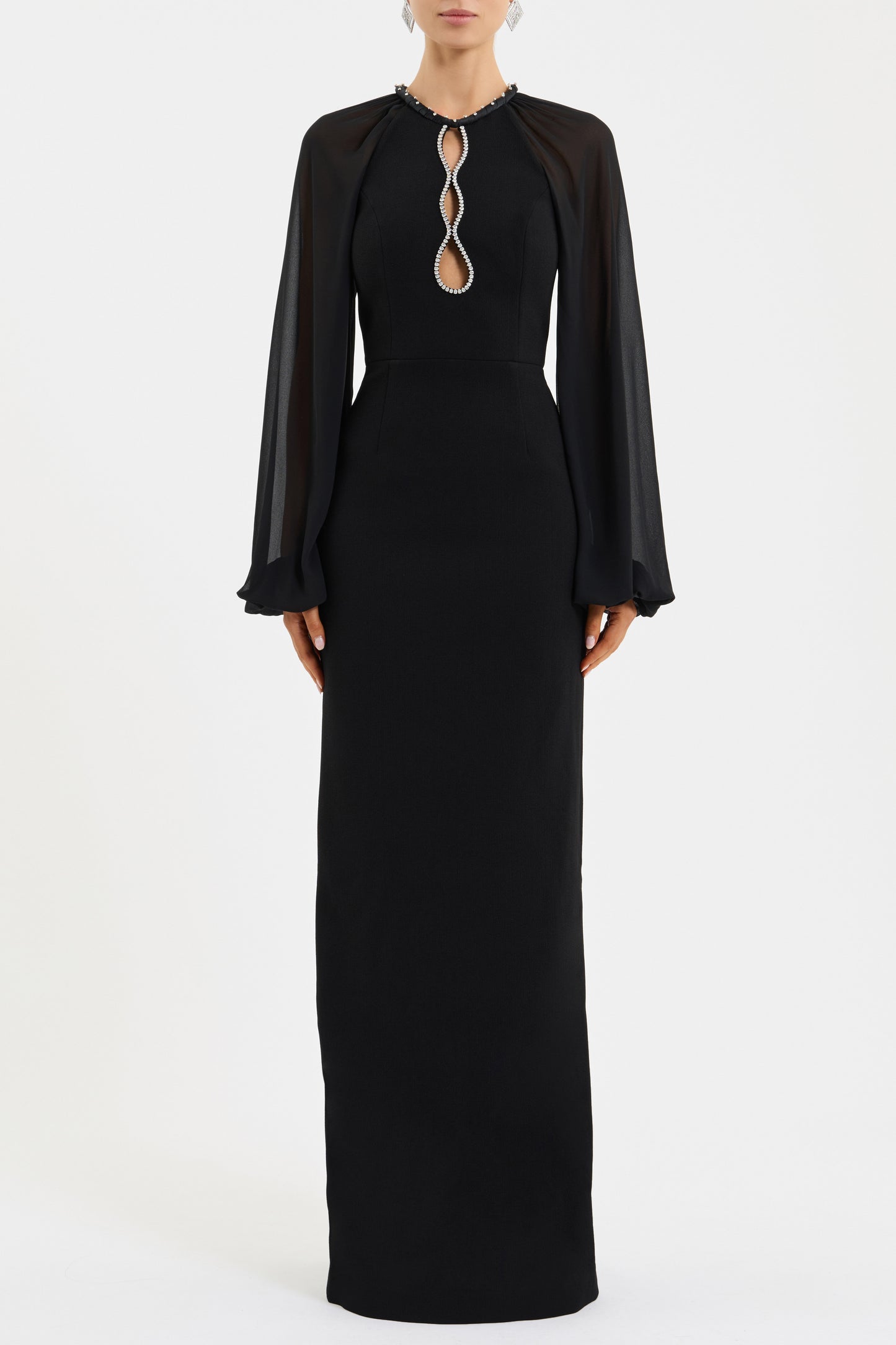 LIVIA+LS+GOWN_2601-1546_BLACK_FRONT_1