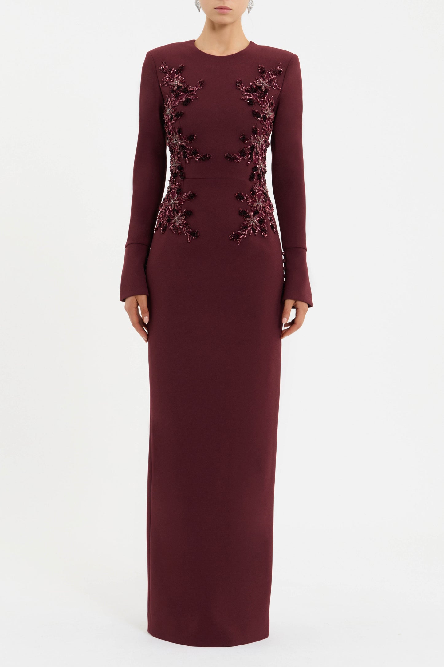 LULEE+LS+GOWN_2504-1417_WINE_FRONT_1