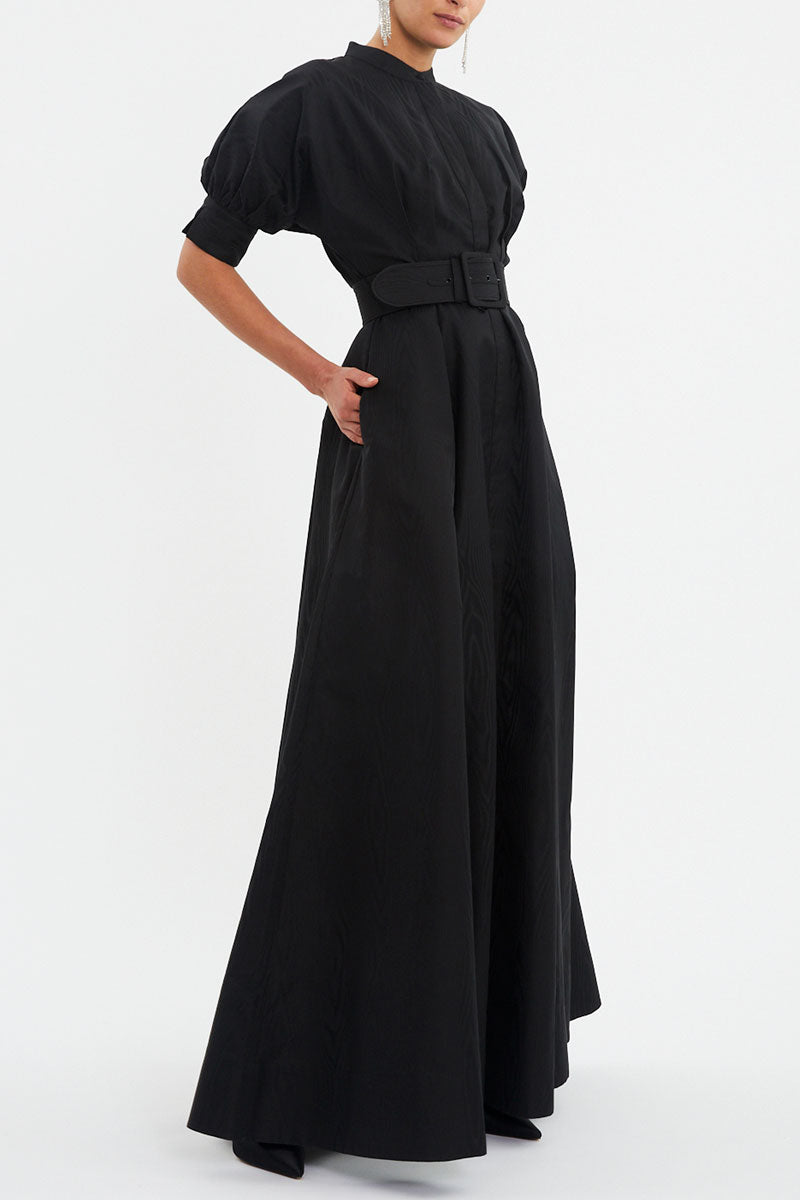 Lyla Button Gown