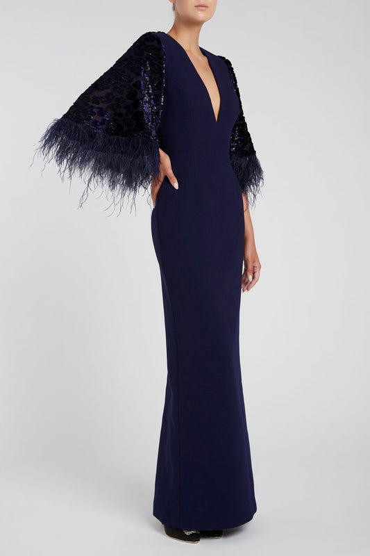 Maelle Cape Gown