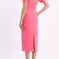 Marie Midi Dress Pink