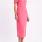 Marie Midi Dress Pink