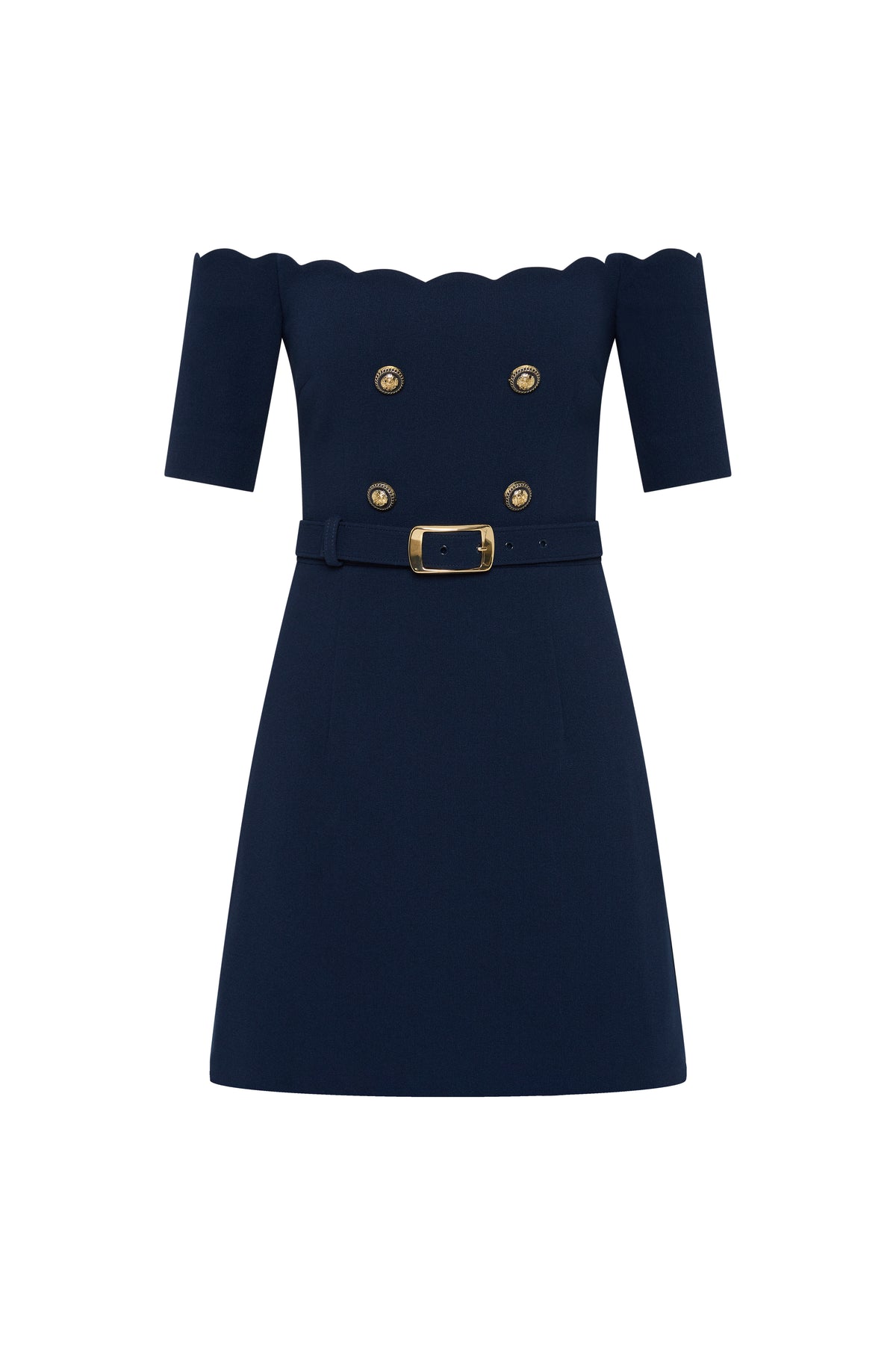 Marina Off Shoulder Mini Dress