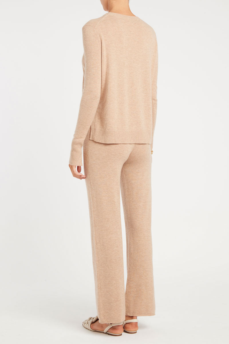 Melanie Knit Pants Beige