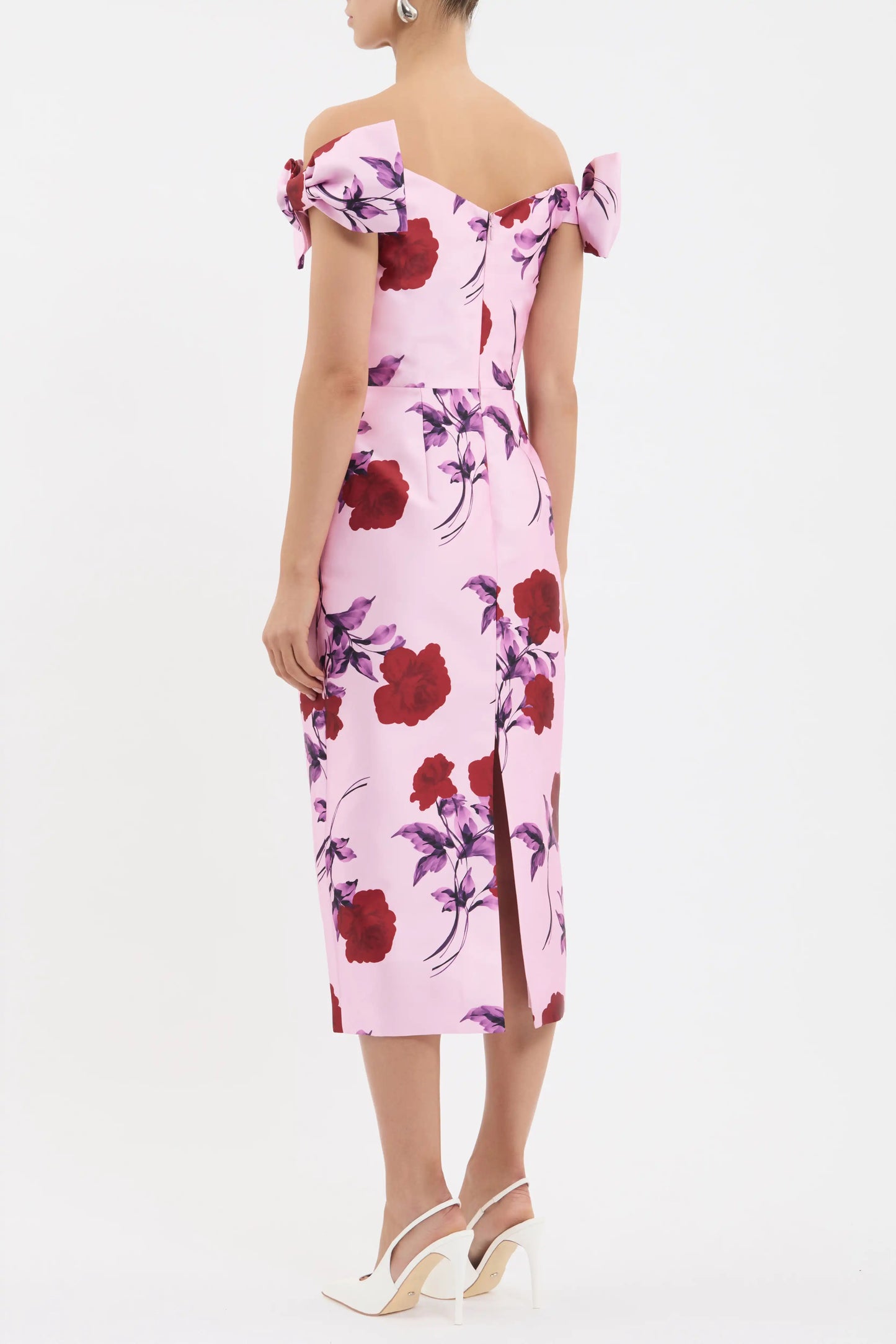 Melora Off The Shoulder Midi Dress