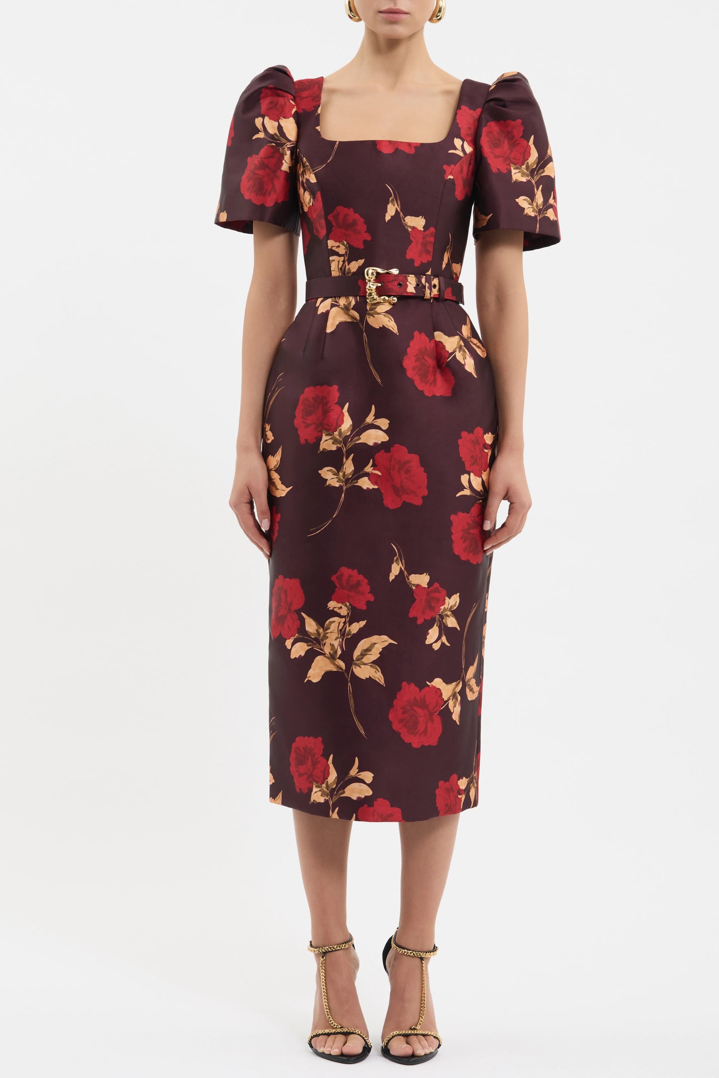Melora Short Sleeve Midi Dress