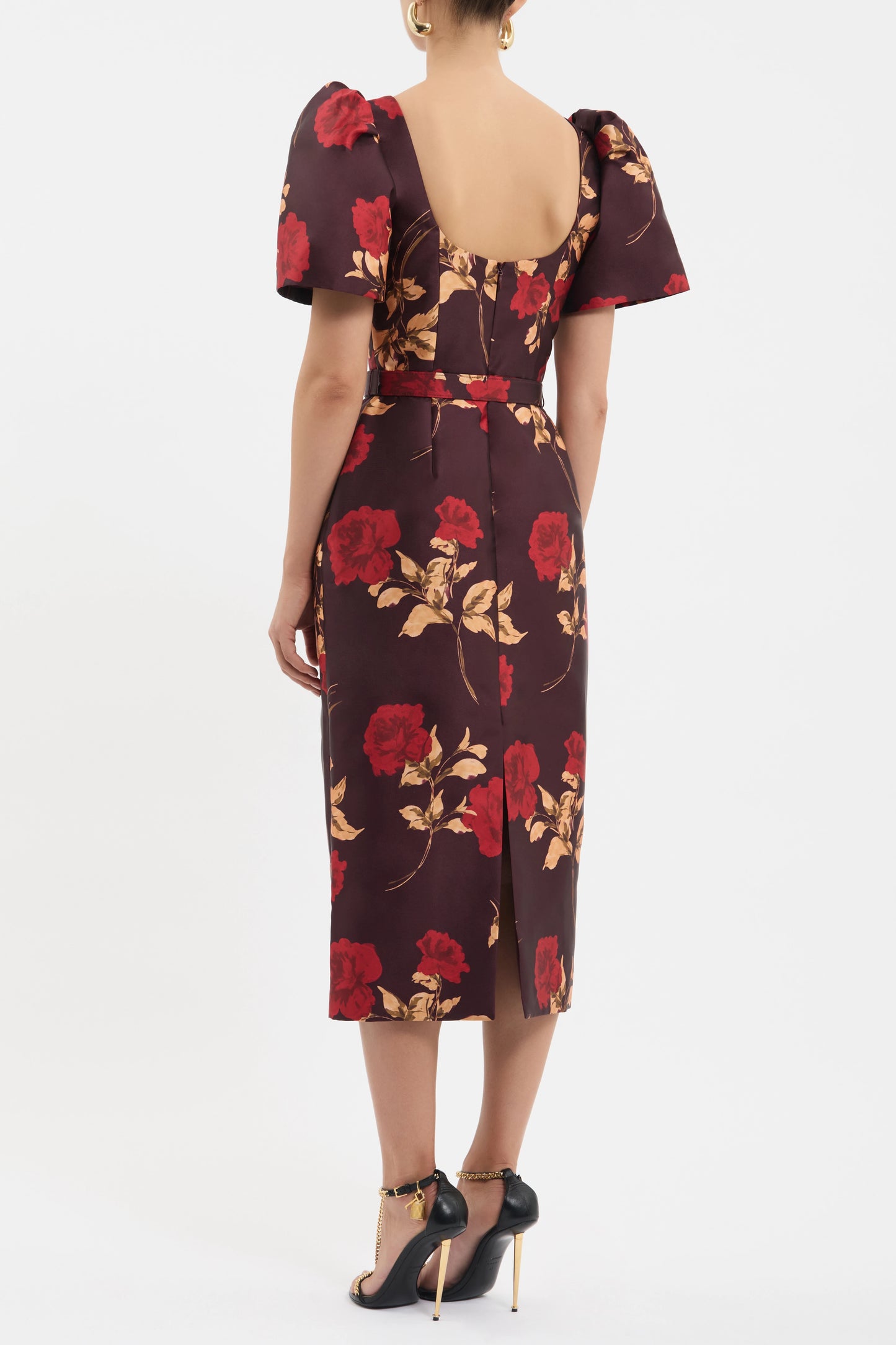 Melora Short Sleeve Midi Dress