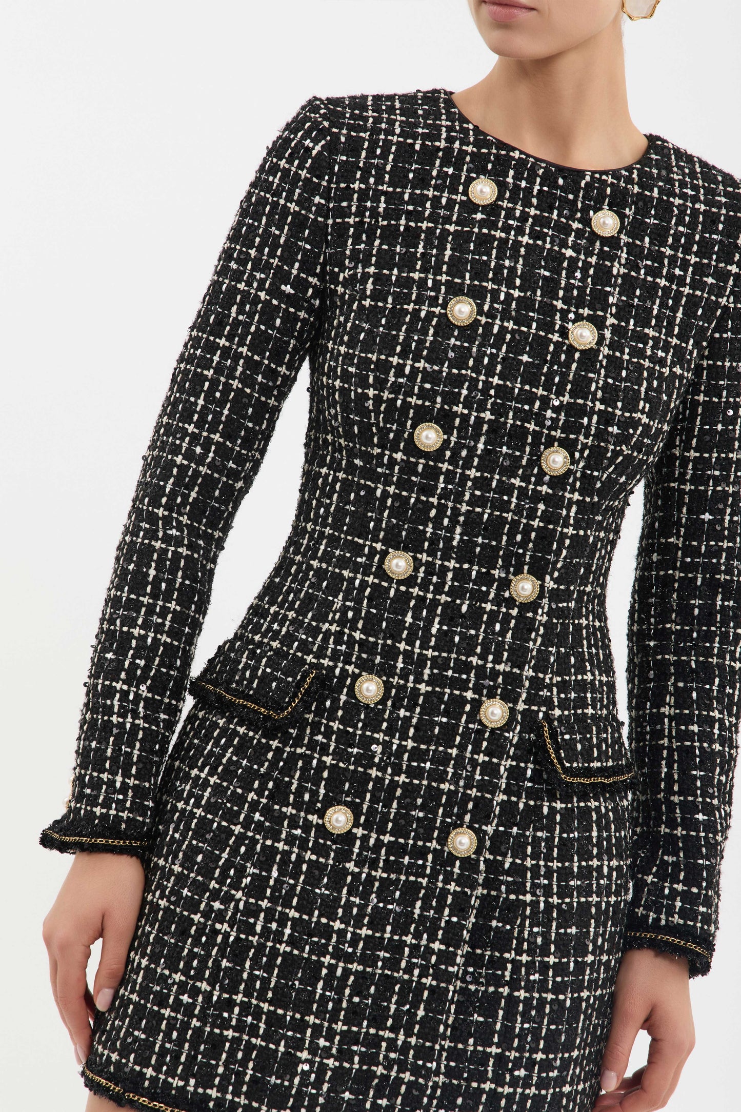 Meringue Blazer Mini Dress