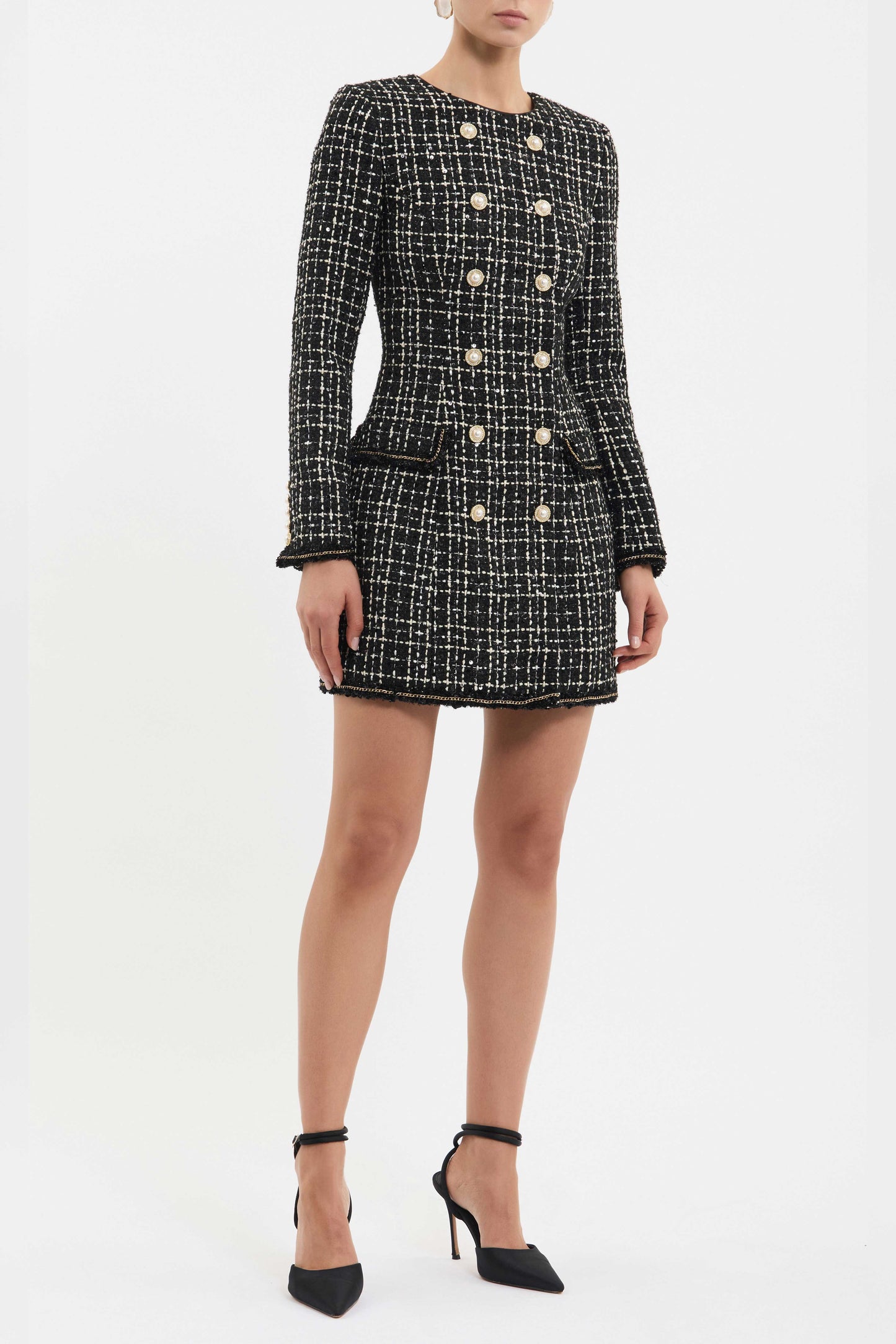 Meringue Blazer Mini Dress