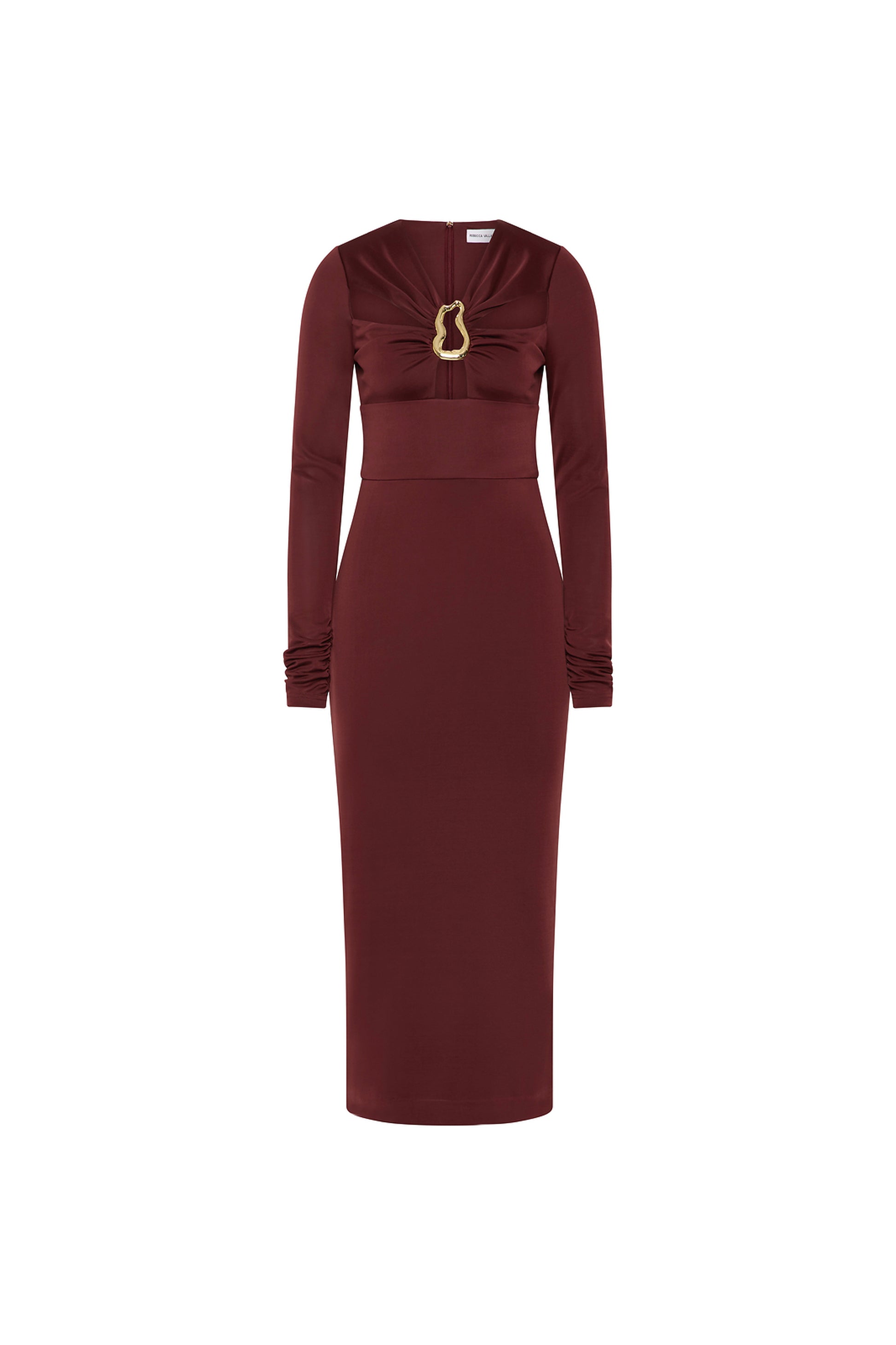 Mischa Long Sleeve Midi Dress Rebecca Vallance Mischa Long Sleeve Midi Dress Rebecca Vallance