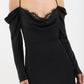 Noire Long Sleeve Gown