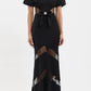 Noire Short Sleeve Gown
