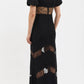 Noire Short Sleeve Gown