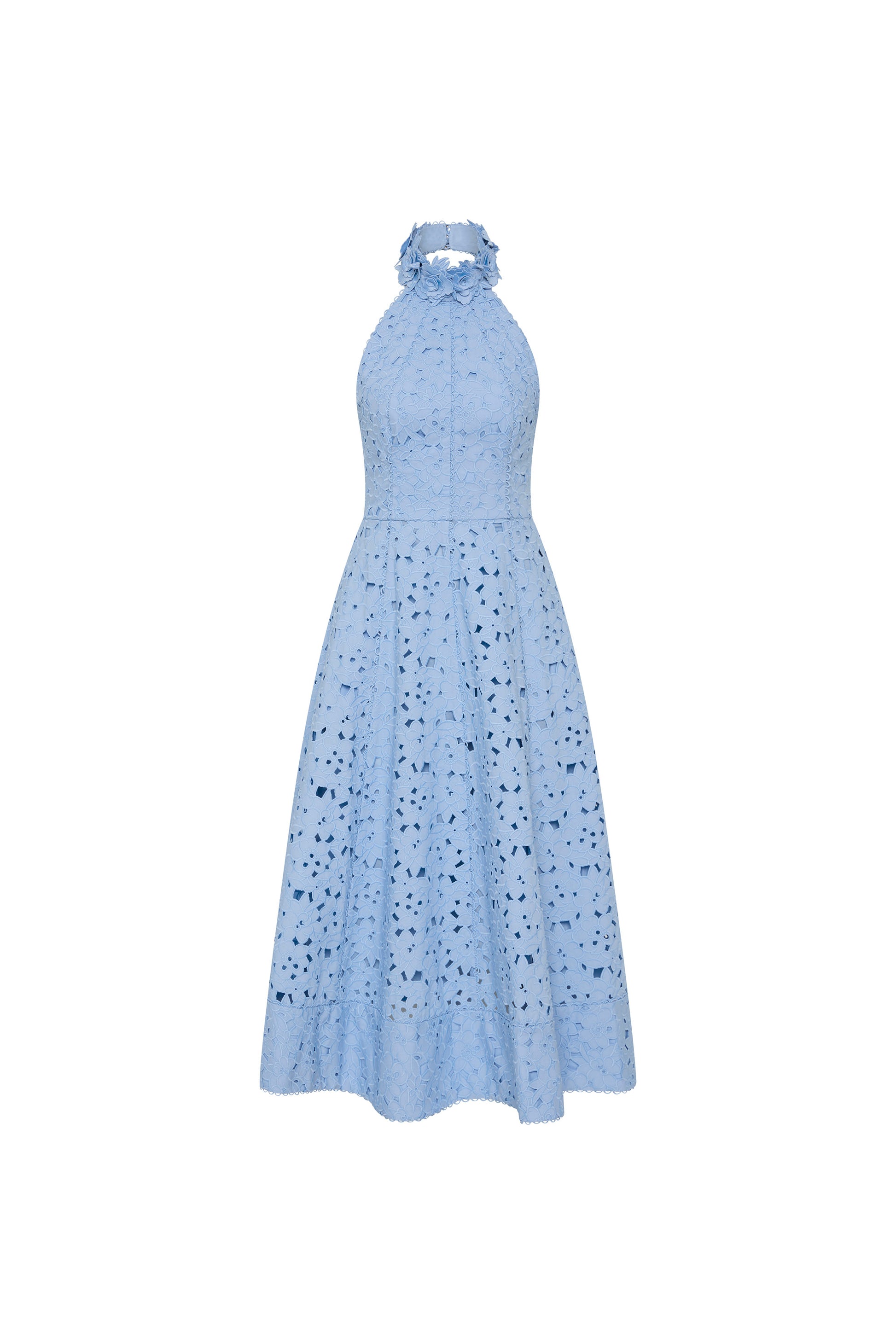 Nuvola Halter Midi Dress Rebecca Vallance Nuvola Halter Midi Dress Rebecca Vallance