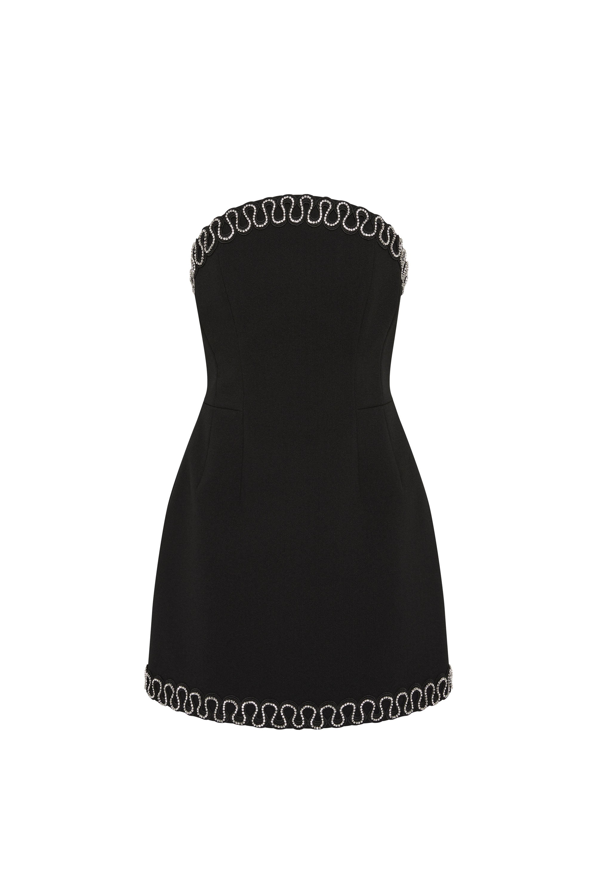 Nyx Strapless Mini Dress – Rebecca Vallance
