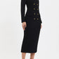 Odilia Long Sleeve Midi Dress