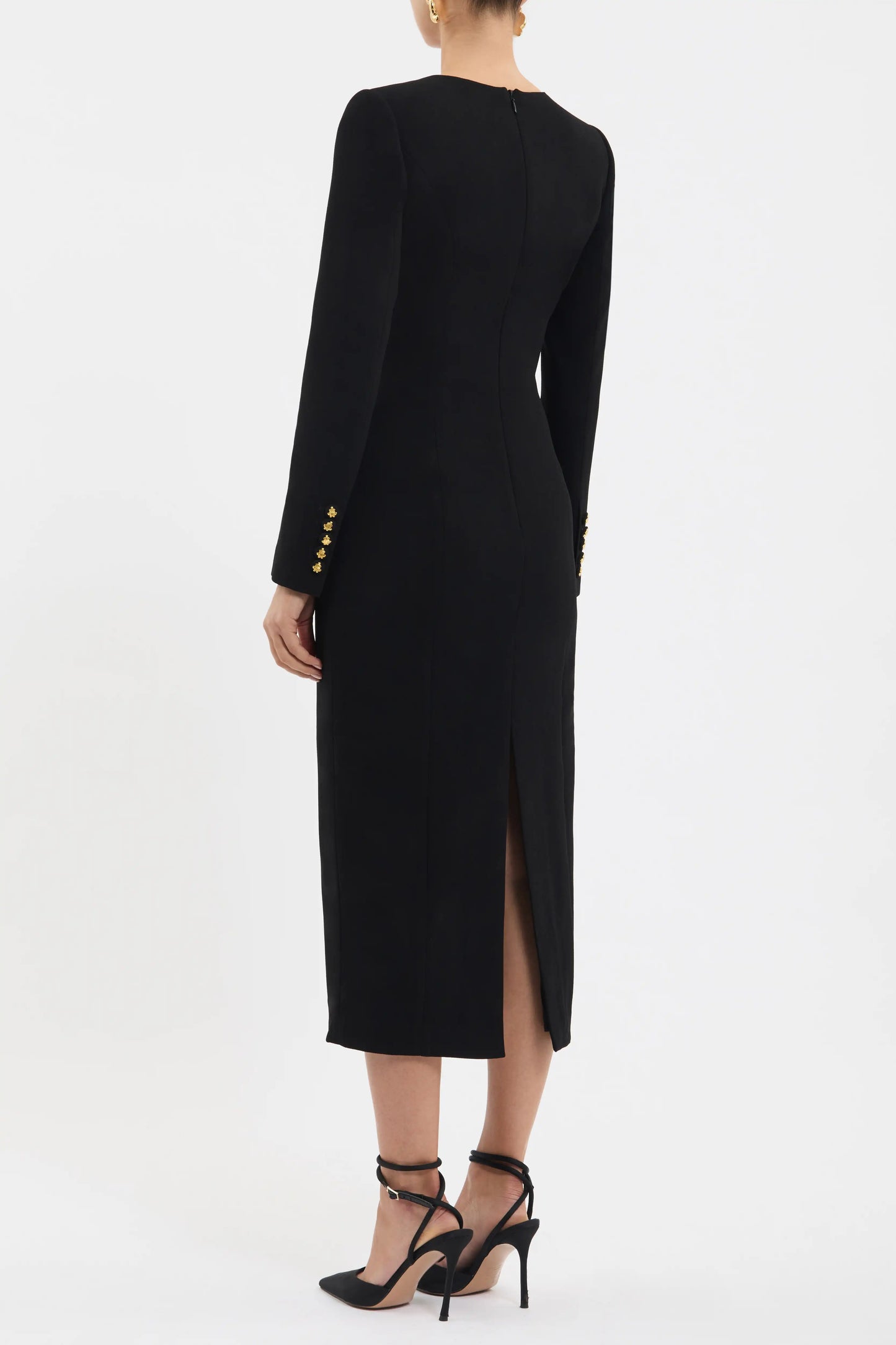 Odilia Long Sleeve Midi Dress