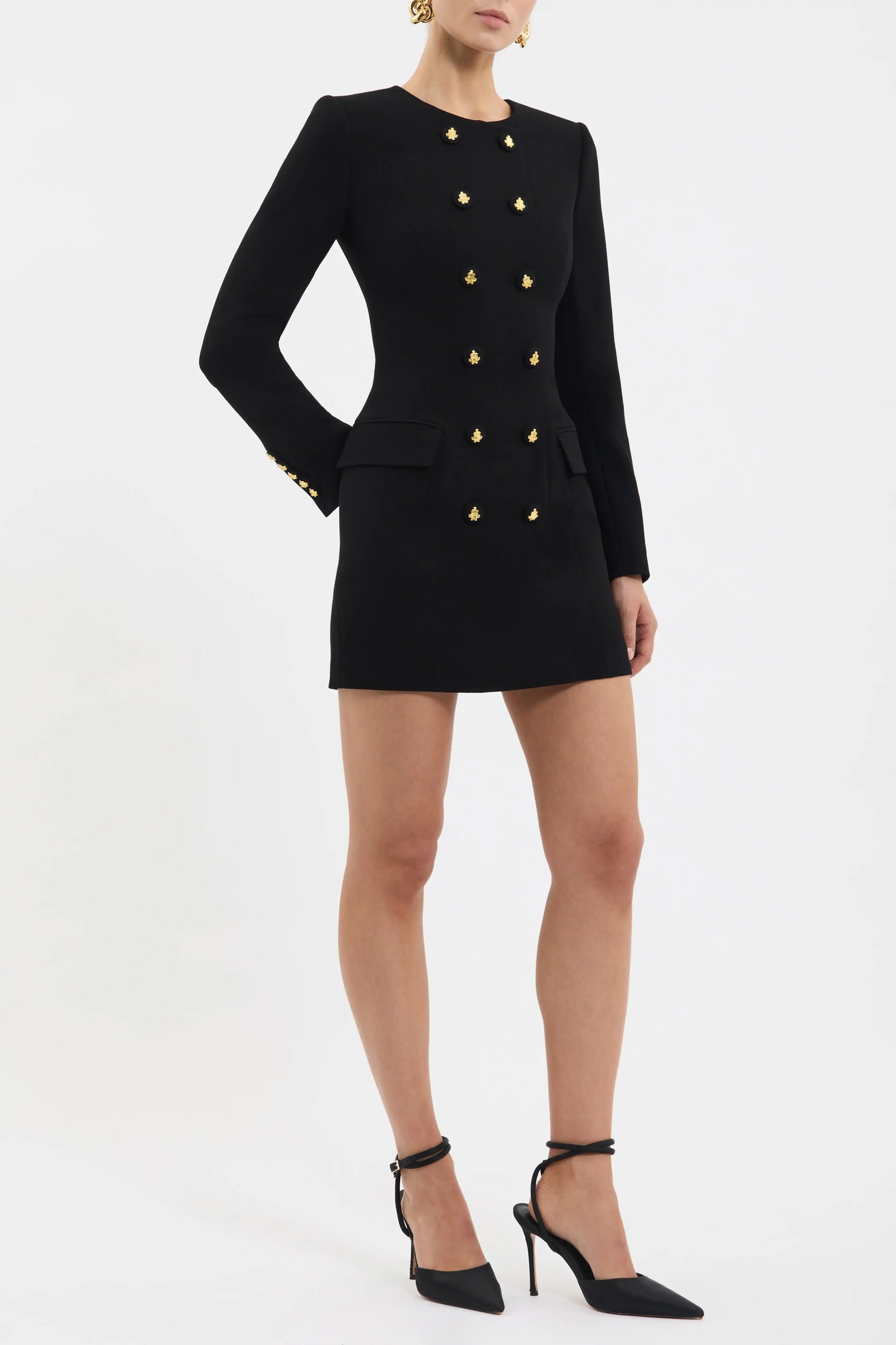 Odilia Long Sleeve Mini Dress