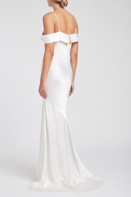 Olivia Slip Gown Ivory